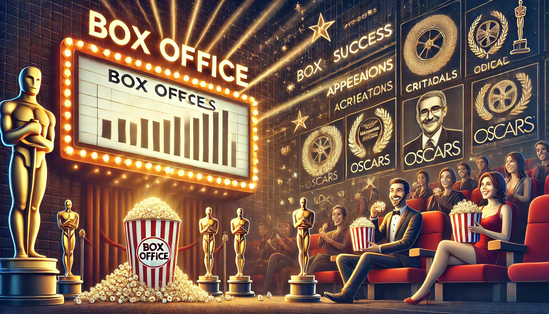 Chart representing success