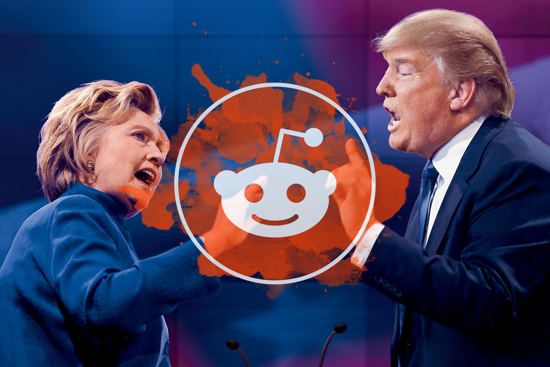 Trump vs Clinton Conflict Reddit